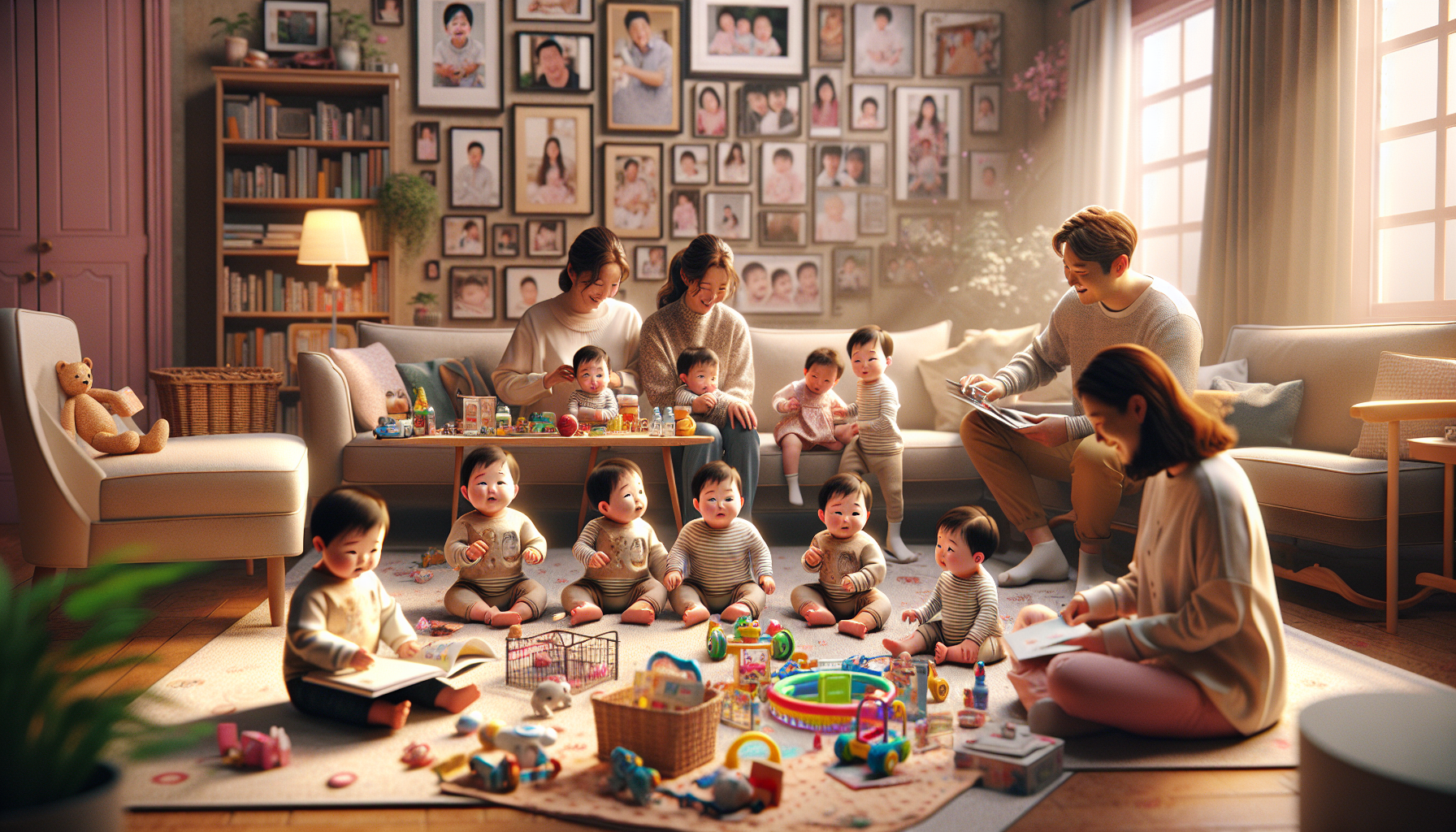 다섯 쌍둥이 아빠의 강철 육아 도전기 다섯 쌍둥이와 함께한 특별한 육아 여정: 사랑으로 쌓아 올린 가족 이야기